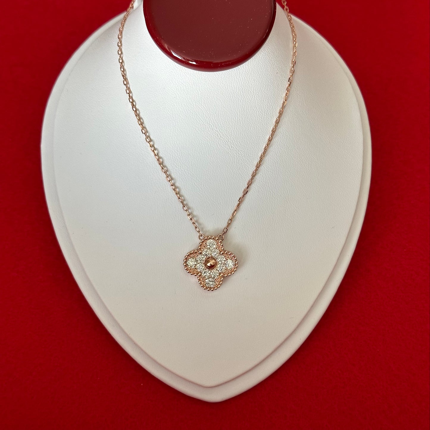 Alhambra Rose Gold Necklace